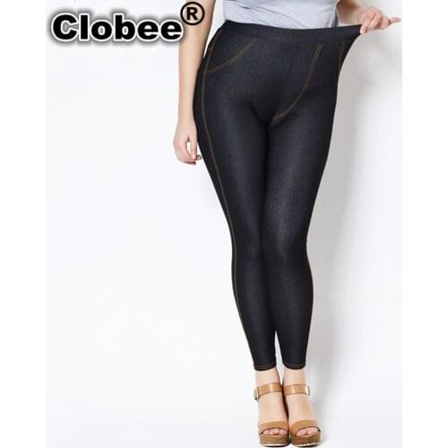 Plus Size Jeans spijkerbroeken dames cotton Women Jean Pants jean taille haute femme Jeans for Women Large Size Legging XXXXXL