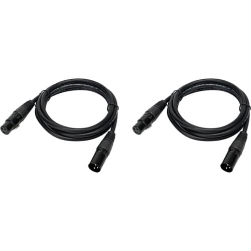 Audio Signal Cable 3M Balanced Cable Male to Female Xlr Cable Dm512 Microphone Cable for Stage Audio Ktv Home Theater