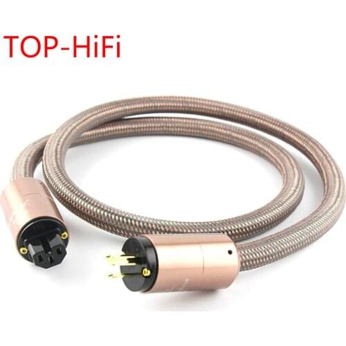 TOP-HiFi Accuphase Power Cord CD Amplifier Amp US/EU/AU Power Cable AC Mains Power Cable EU Schuko Power Line Wire