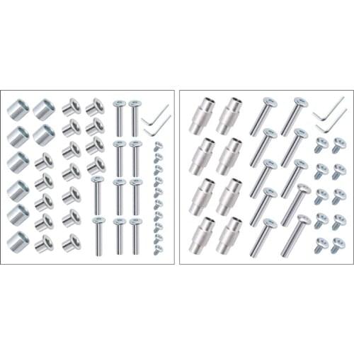 Roller Skate Wheel Bearing Spacer, Roller Skate Replacement Set Accessories with Axle & Axles Screws & Wrench G99D