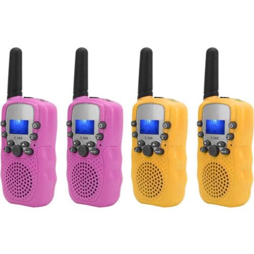 2pcs Children Walkie Talkie Portable LCD Display Radio Walkie Talkie Birthday New Year Gift kids toys