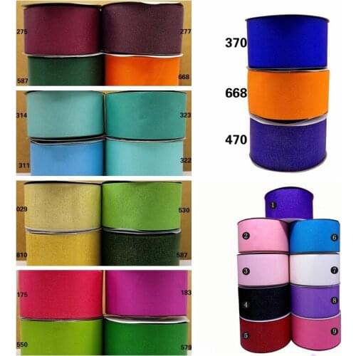 Free shipping 50 yard per size 3" 75mm glitter ribbon printed grosgrain ribbon sp-55-G-075