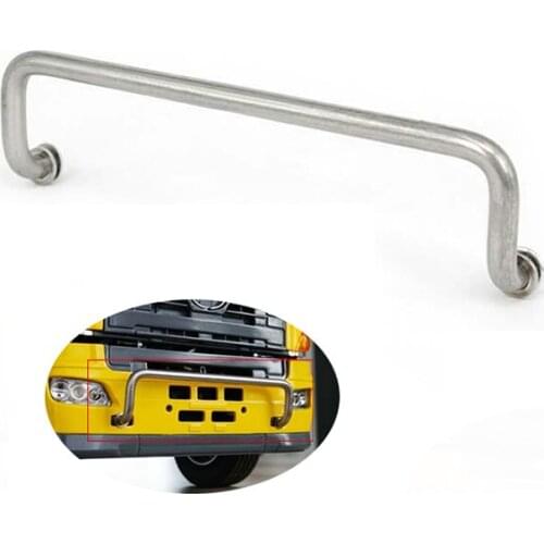 LESU Metal Front Bumper for Scale DIY 1/14 TAMIYA RC Hino700 Tractor Truck Model Car