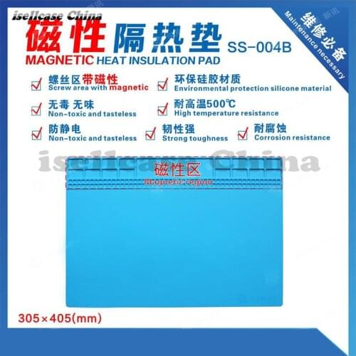 Wozniak Magnetic high temperature resistant maintenance pads working platform heat wind gun iron preventing platform Screw Mat