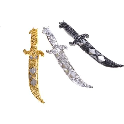 1Pc Newest plastic swords 7-B party supplies halloween toy sword small weapons Phoenix knife toy pirates dagger for kids 22*6 cm