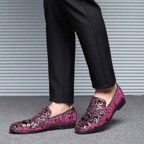 2021 New Mens Shoes Fashion Embroidery Four Seasons Trend High Quality Latest Fahion Leisure Classic Hot Mens Shoes Plus Size