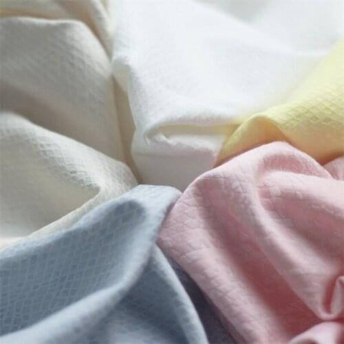 NW118 Solid White/Pink/Yellow/Black/Blue/Red/Coffee Autumn/Spring Rhombus Jacquard Fashion Dress Shorts Damask Coat Sets DIY