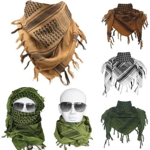 Unisex Scarves Lightweight Plaid Tassel Arab Desert Shemagh KeffIyeh Scarf Wrap Pashmina New Spring Plaid Scarf For Women