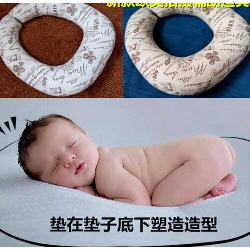 Newborn photography studio camera assistant shaping pillow modeling props for infant accessoire photographie