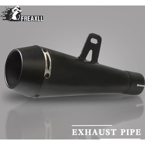 36-51MM Universal Motorcycle Exhaust Pipe Escape GP Moto Pot Muffler Slip on For benelli trk 502 yamaha ybr 125 xt 600 honda