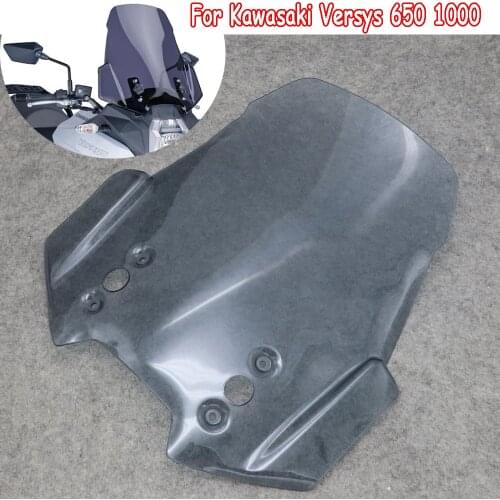 For Kawasaki Versys 650 1000 LT Versys650 2015-2018 Motorcycle Versys 1000 2012-2014 Windscreen Windshield Wind Screen Protector