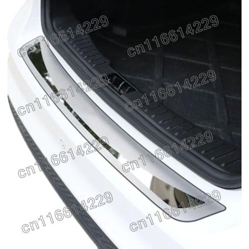 Rear Bumper Protector Sill Trunk Rear guard Tread Plate Trim For Toyota Corolla E170 2014 2015 2016 2017 Sill Plate Trunk Trim