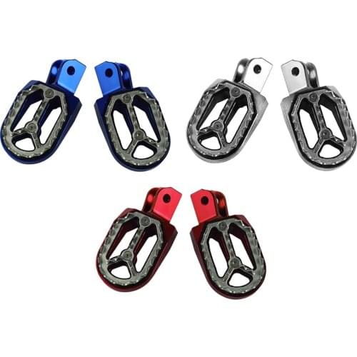 1Pairs CNC Foot Peg Pedal Rests For Honda CRF 230 Motorcycle Dirt Bike