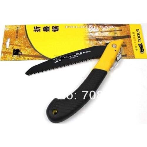 New 1pc 7"/175mm Folding Pruning Saw Manganese steel folding saw Tree trimmers Garden tool