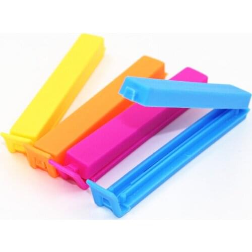 10 Pieces/Batch Portable New Kitchen Storage Food Snacks Sealed Bag Sealed Bag Sealing Clip Plastic Tool