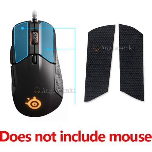 2Sets Steelseries RIVAL 310 mouse Top shell Panel Cover Case Stickers Antiskid