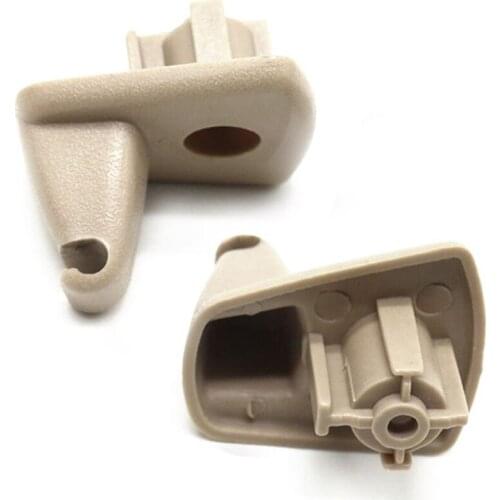 2PCS Sun Visor Holder Retainer Support Clip 1EJ51BD1AA for Chrysler 300 for Dodge Charger Magnum 1ET511W1AA 1EJ51BD120 JPS221896