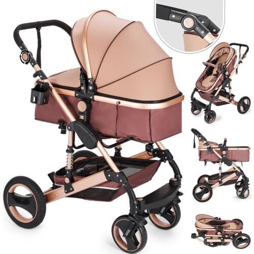Luxury stroller ALU 2in1 baby car seat baby bath sports seat baby