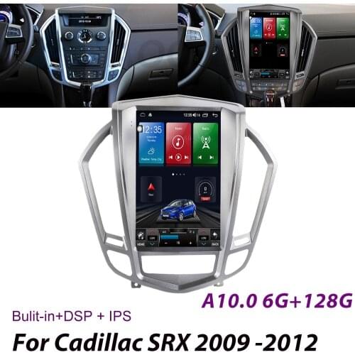 Auto Video Stereo Receiver Multimedia MP3 Player For Cadillac SRX 2009-2012 Car Radio Android 2 Din GPS Navigation