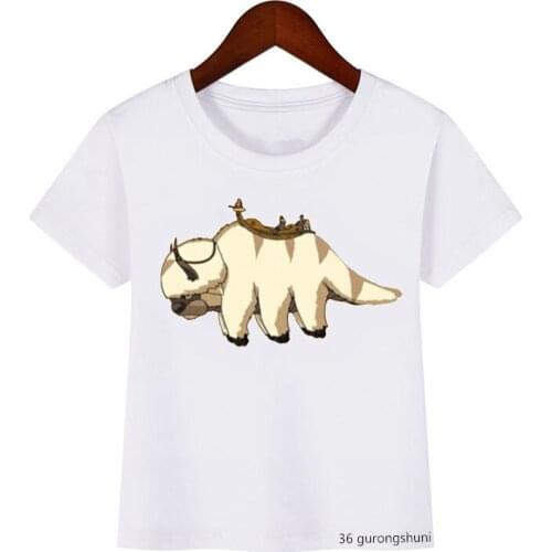 Children Clothing Boy/girl T-shirts Cartoon Apa Bear Pattern Printing Kids Tops T Shirt Boy Summer Fashion Girls T Shirt