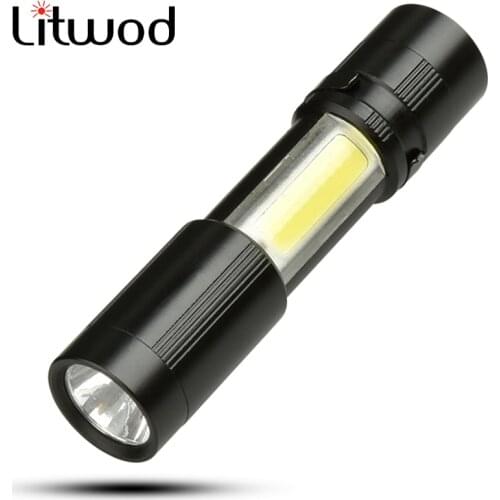 Files Led Lights Bulbs Flashlight Torch Aluminum Outdoor Sport Waterproof Black 10w 2-4 Shock Resistant Litwod Q5 Pee Job