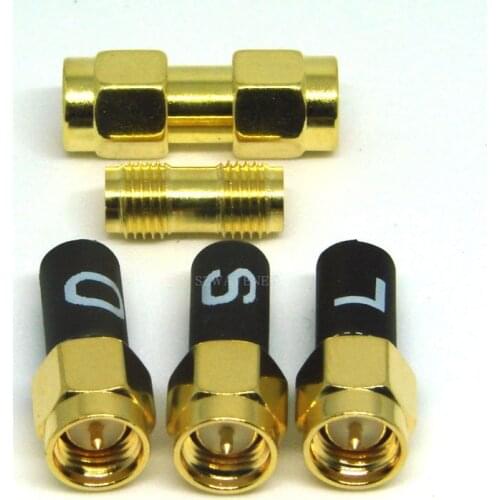 Free shipping Calibration Kit For NanoVNA Vector Network Analyzer DC 1.5,20GHz SMA CalKit Antenna Anayzer Accessories