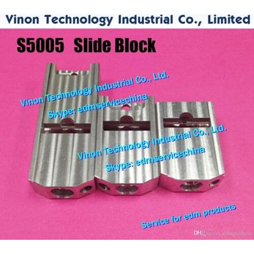L=65MM S5005 Slide Block 90-1 type 3082521, edm Holder for power feed contact for Sodic k AQ325L,AQ535L,AQ360 3087882 wire cut