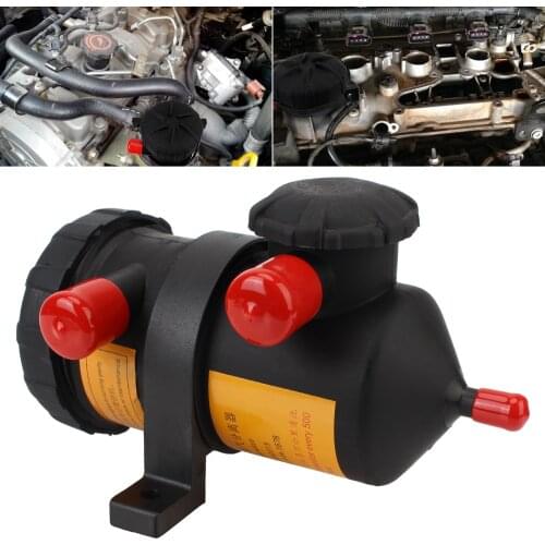 Oil Separator Catch Can Filter Oil Gas Separator For Ford Patrol Turbo 4Wds Charged Toyota Landcruiser Universal Provent 2Mgd-1