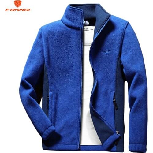 Spring Autumn Mens Jacket Fleece Jackets Stand Collar Casual Jacket Men Thermal Fleece Coat Big Size M-6XL 7XL 8XL 9XL