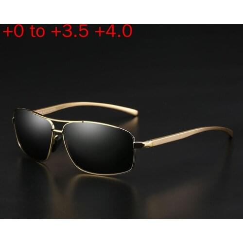Aluminum Magnesium Bifocal Sunglasses Men UV400 Protection Outdoor Multifocal Fashion Lady Readers Brand Design NX