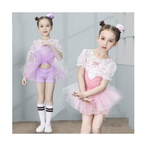 New Girls Ballet Dress For Children Girl Dance Clothing Kids Ballet Costumes For Girls Dance Leotard Girl Stage Dancewear