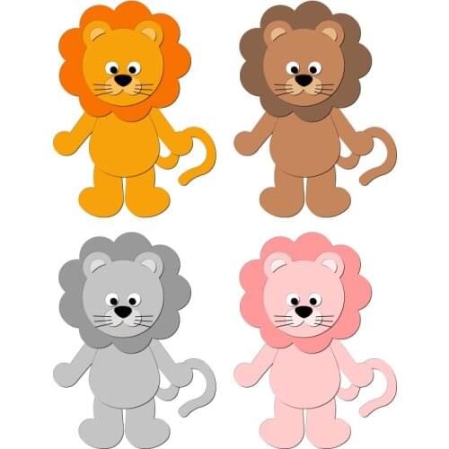 New Cartoons Wooden Die Scrapbooking C2771 Cutting Dies Multiple Sizes Compatible with most die cutting machines