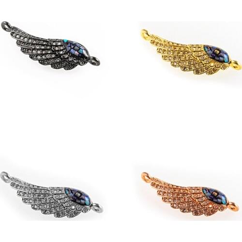 New Product Superb Workmanship Wings Personality Bracelet Necklace Accessories Connector Wholesale Accessories