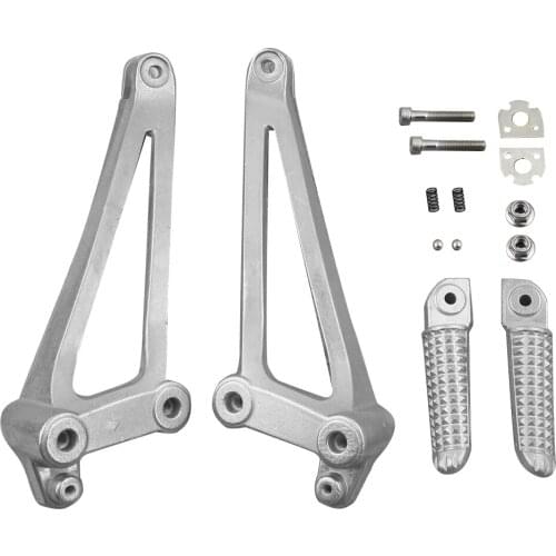 Motorbike Rear Passenger Foot Pegs Footrest Brackets for YAMAHA YZF R1 2009 2010 2011 Aluminum Alloy