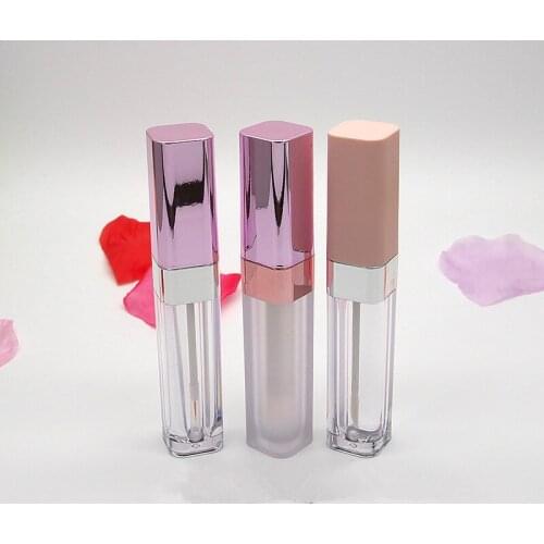 Empty DIY Homemade Lipgloss Cosmetic Containers 6.5ml Pink Cream Liquid Makeup Lip Gloss Eyelashes Growth Oil Tubes 200pcs/lot