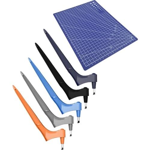 Craft Cutting Tools 360 Rotating Blade Paper-Cutter Aper Jam Pattern Carving Knife Leather Fabric Sculpture Engraving Cutter