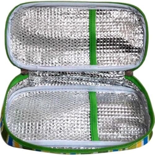 Specific New Portable Insulin Cooler Bag Drugs Diabetic Insulin Travel Case Cooler Pill Box Bolsa Termica Aluminum Foil rational