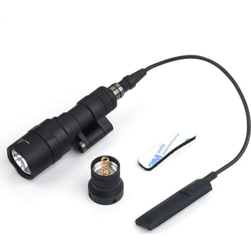 Tactical M300 M340C 220lumens Pro Flashlight Surefire Scout Light Hunting Softair Mount Weapon Light Pistol Gun light
