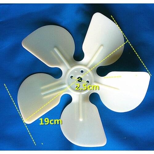 Freezer parts motor plastic fan blade 19cm diameter