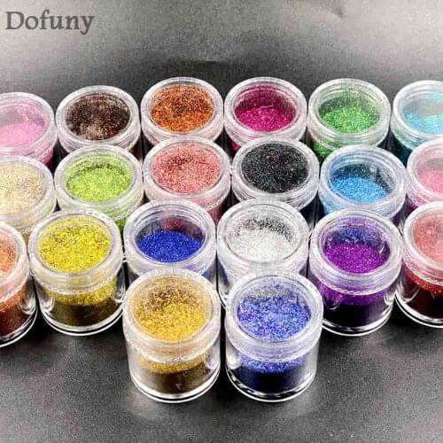1pc DIY Shimmer Dust Chrome Shiny Holographic Laser Nail Glitter Powder Manicure Sparkly Glitter DIY Nail Art Decorations
