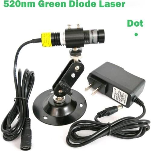1668 520nm 80mW Green Dot Laser Diode Module for Marking Sewing Maching locating