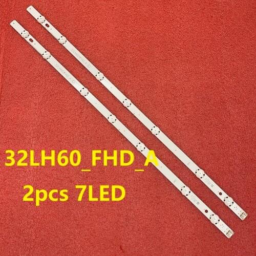 2 PCS/set LED blacklight strip for LG 32LH604V 32LH530V 32LH6047 32LH60_FHD_A S L LG innotek Direct 16Y 32 FHD EAV63452304