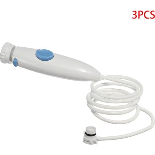 3 Pieces Water Flosser Handle Mouth Teeth Irrigator Hose Handle Tooth Care Replacement for WP-100