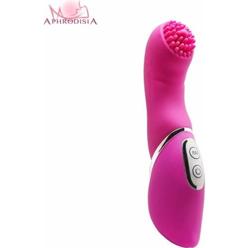 APHRODISIA Brush head 7 Speed Clitoral Stimulator Silicone Adult Toys Rabbit Vibrator Woman Body Massager Sex Products Sex Toys