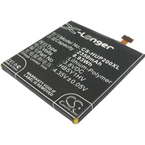 2021 Battery For Huawei HB5Y1HV Ascend P2,GL07S,Stream X 2350mAh / 8.93Wh