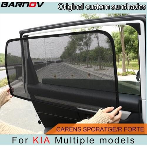 BARNOV Car Special Curtain Window SunShades Mesh Shade Blind Original Custom For KIA SORENTO/L CARENS SPORATGE/R FORTE