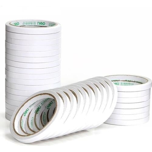 8M White Super Strong Double Sided Adhesive Tape Paper Strong Ultra-thin High-adhesive Cotton Double-sided Tape Dropshipping
