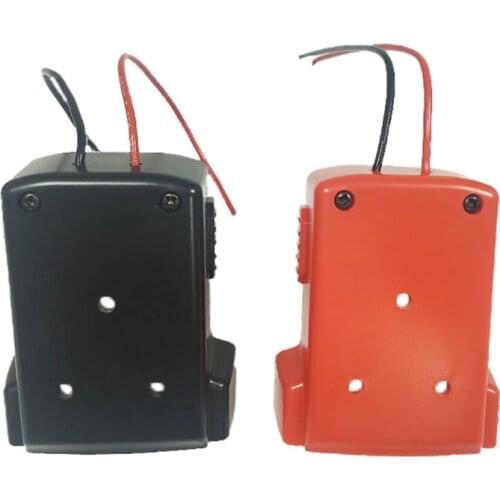 FreeShip Durable Battery Adapter Holder Dock with Wires Compatible with Milwaukee14.4-18V Tools Battery Holders ly10 wholesales