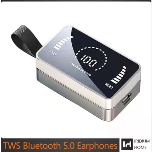 TWS H3 Earphones Charging Box Stereo Sports Waterproof Wireless Bluetooth Headphones 9D fone Headphones for Smartphone Portable