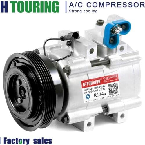 AC Compressor for Hyundai Santa Fe 01-04 Sonata 99-05 Optima 01-06 2.4L 9770138071 97701-38071 9770126011 57189 9770138071RU